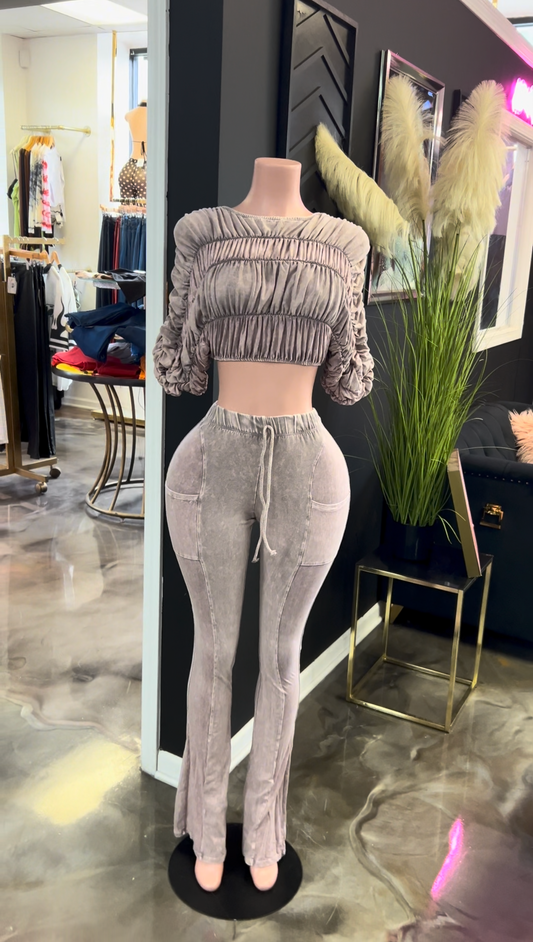 Don Ribbed 2PC Set