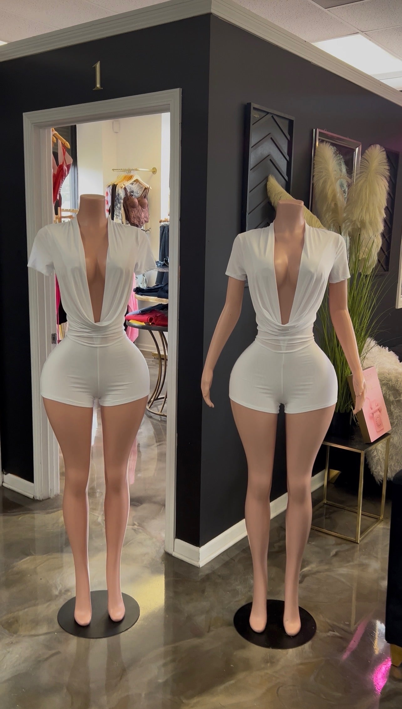 Bag Of $ Drape Romper