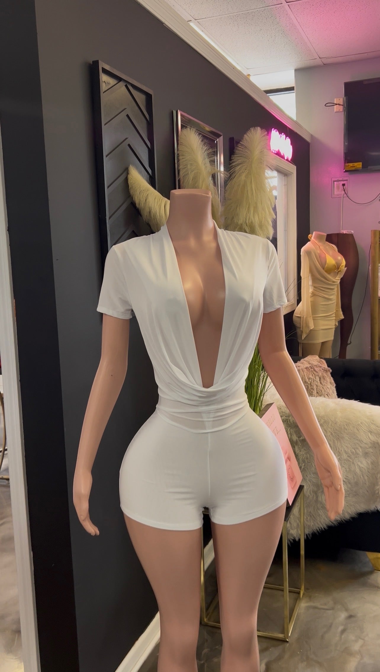 Bag Of $ Drape Romper