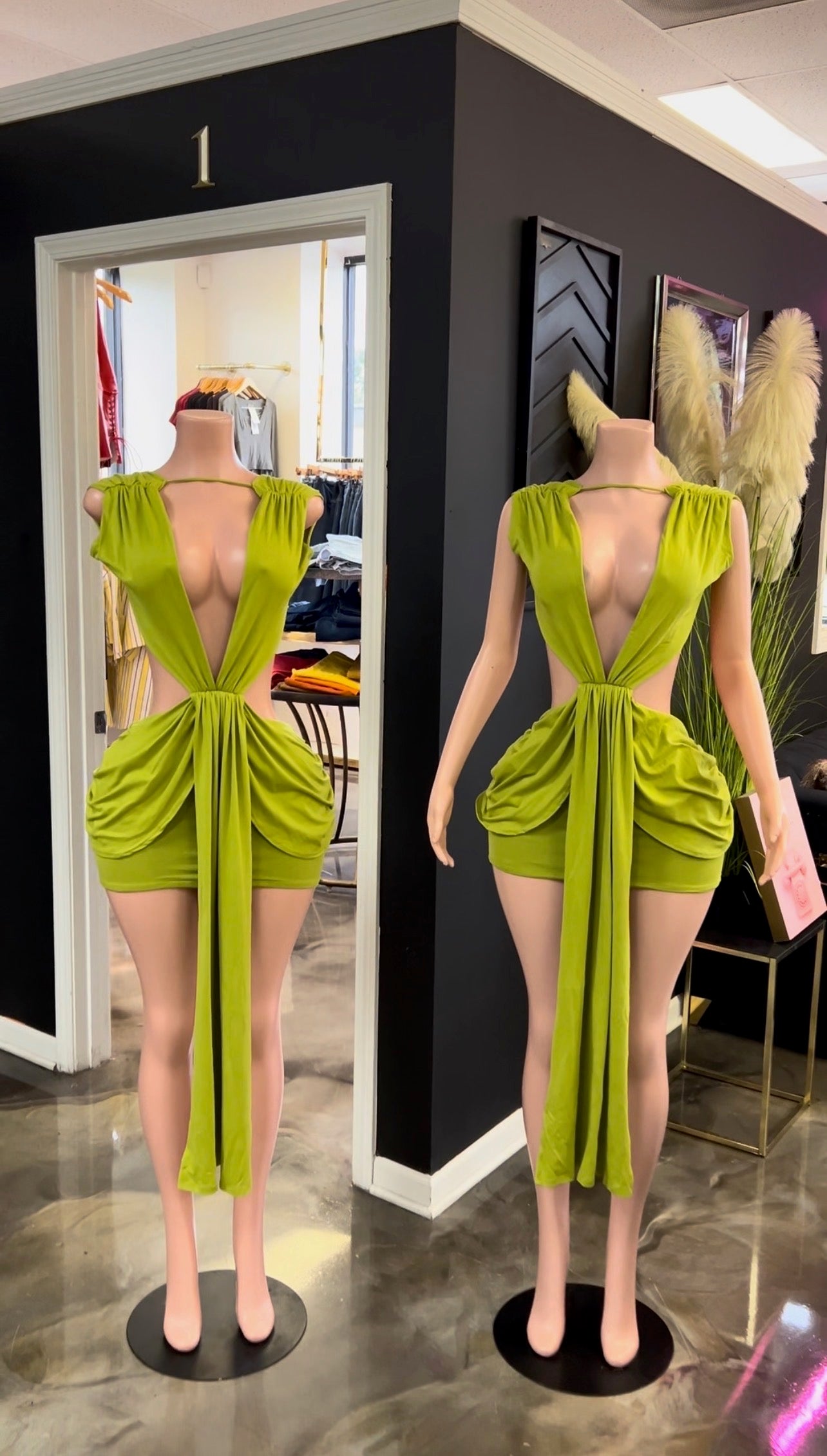 Sienna Mini Backless Dress