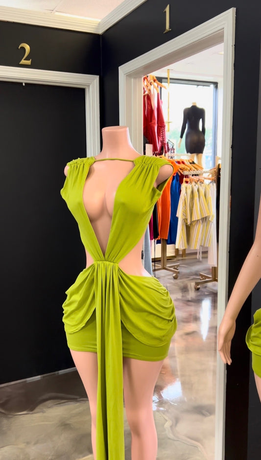 Sienna Mini Backless Dress