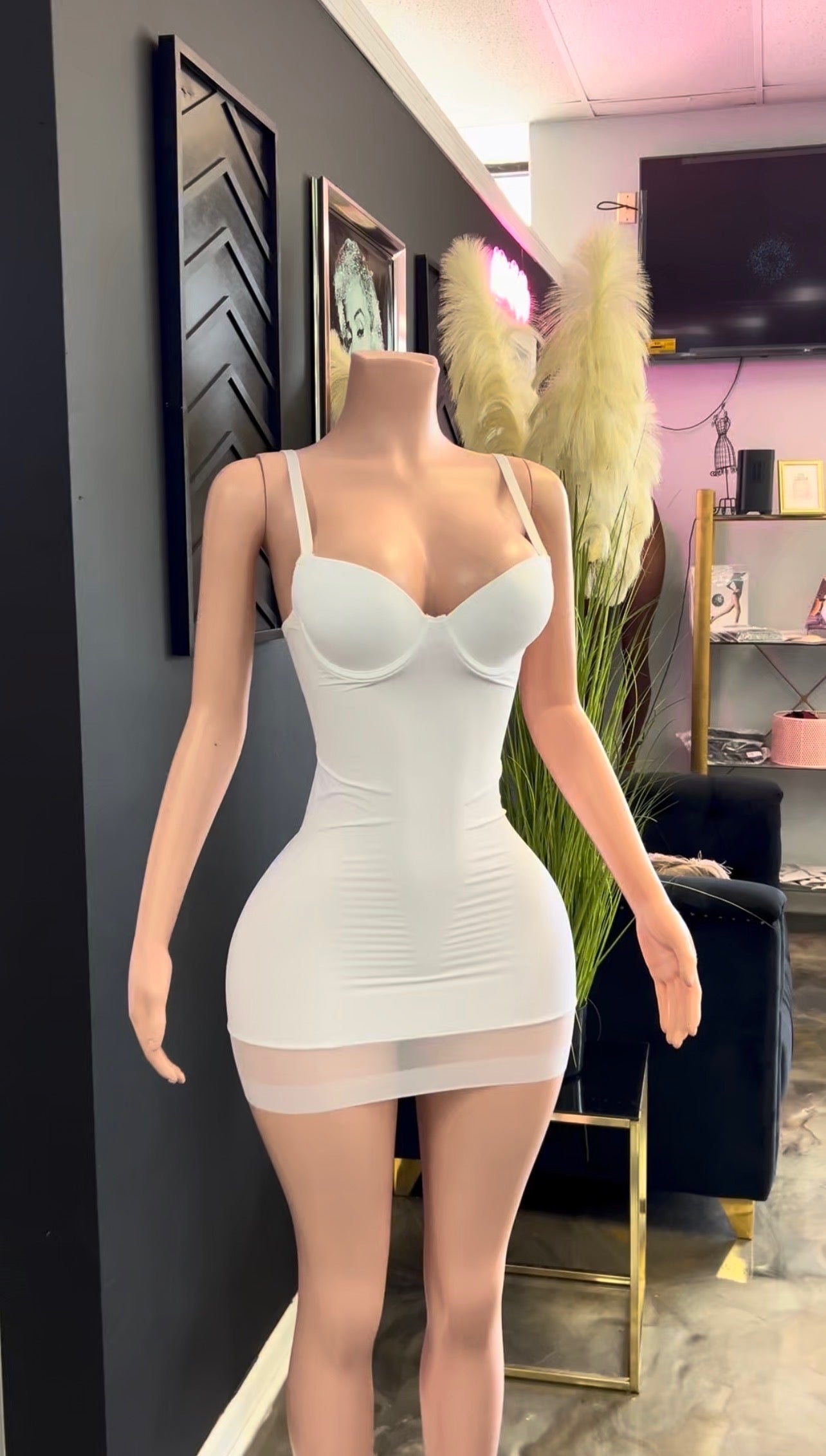 Mami Mesh Mini Dress