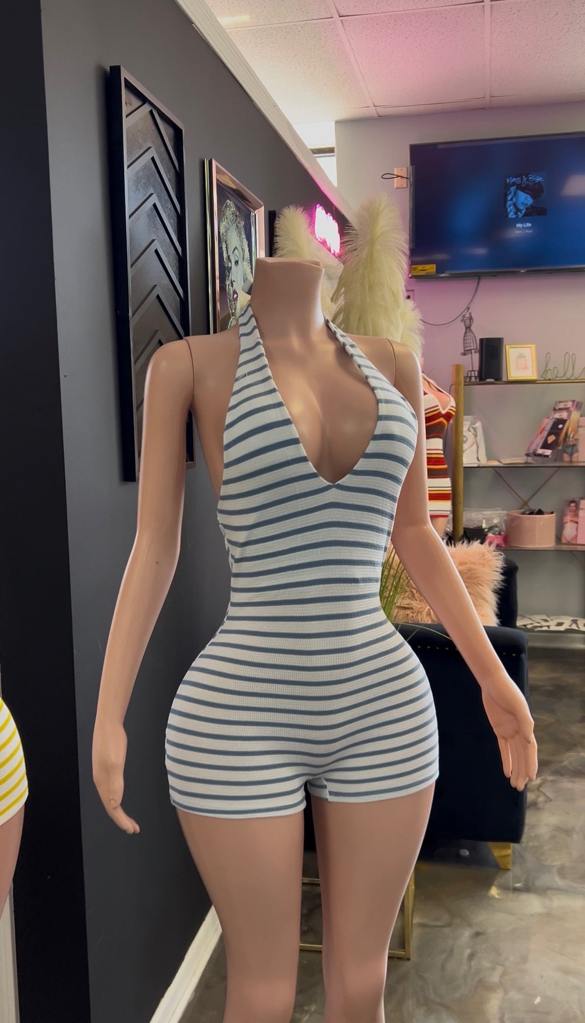 Nancy Short Romper
