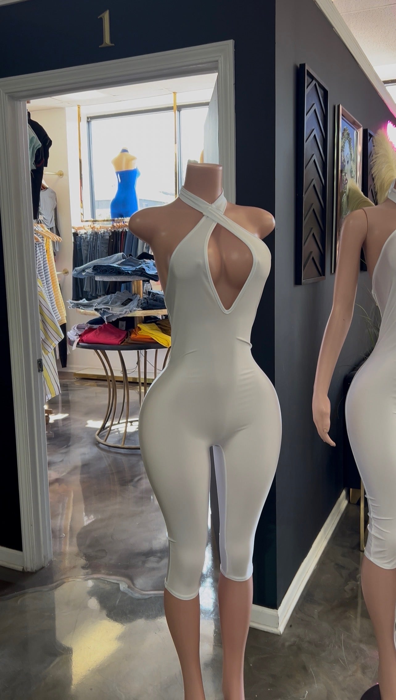 In Your Favors Capri Romper