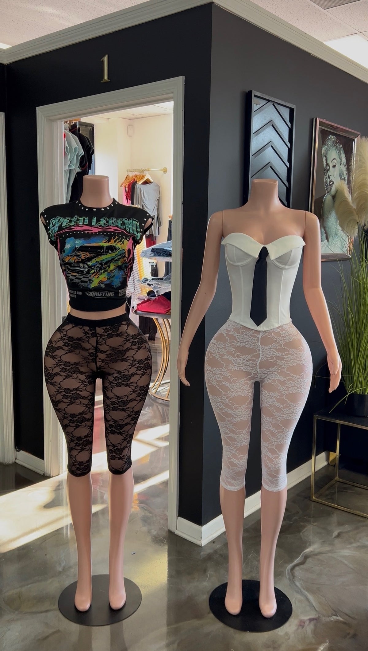 Lace Me Down Capri