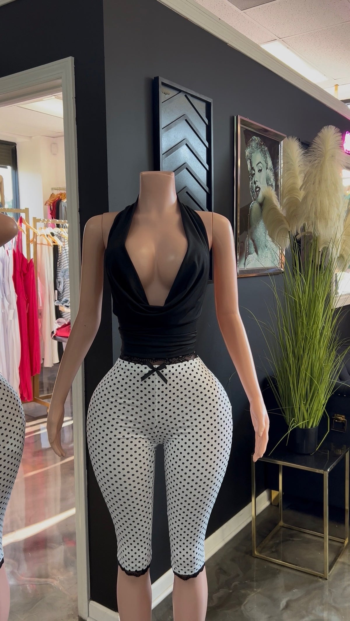 Sweet Spot Polka Dot Capri