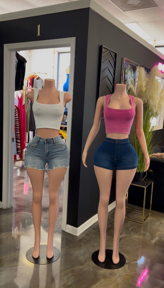 Drea Ribbed Tank Top