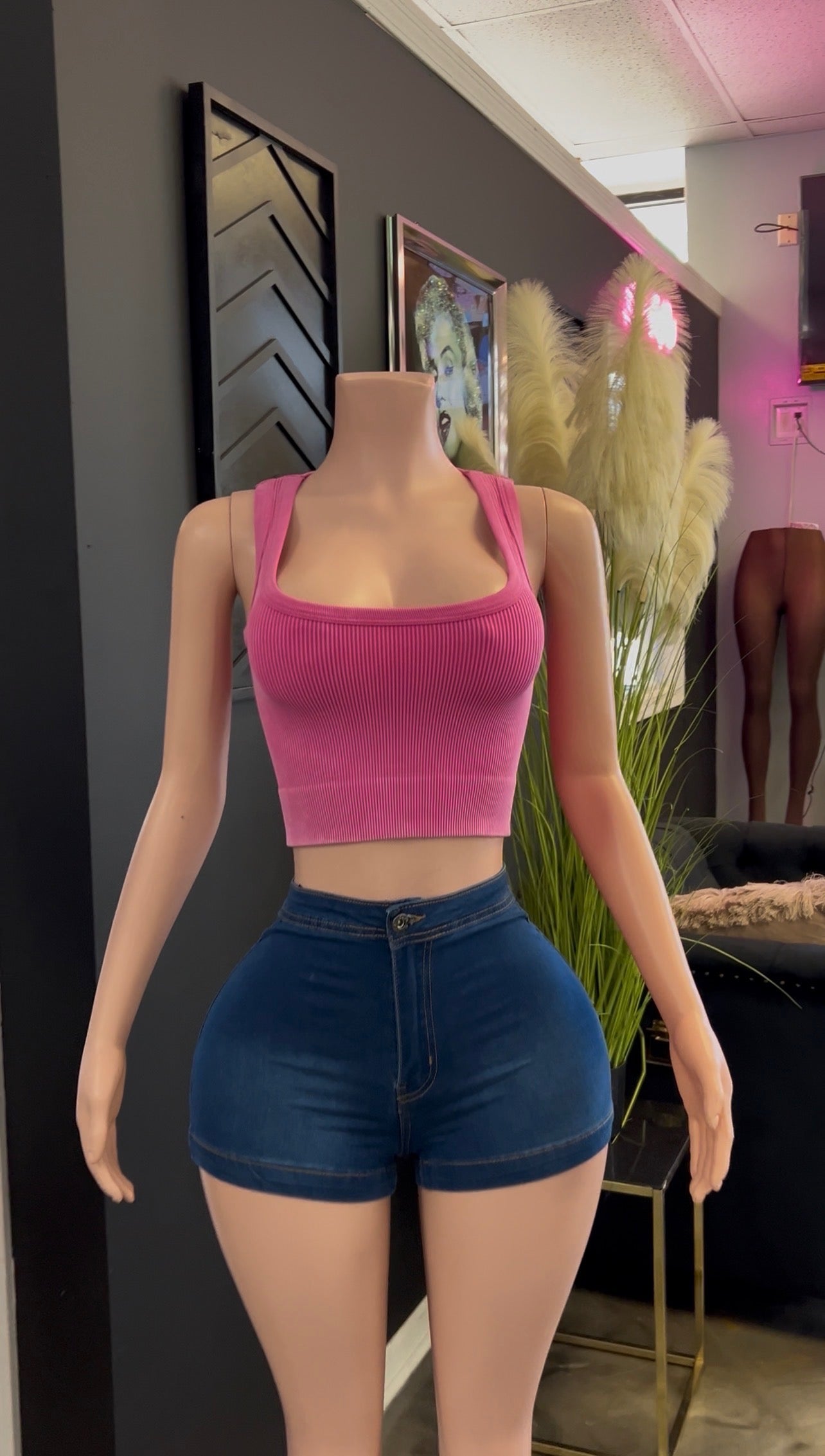 Drea Ribbed Tank Top