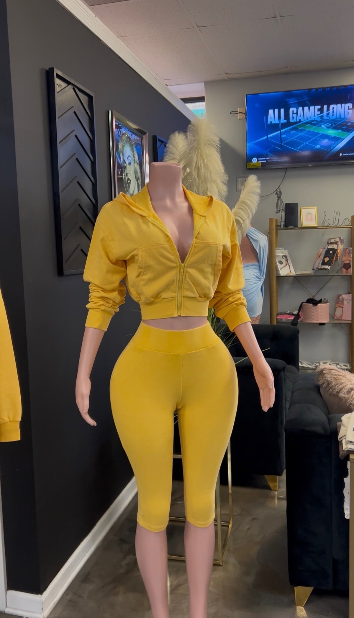 Sweater Weather 2PC Capri Set