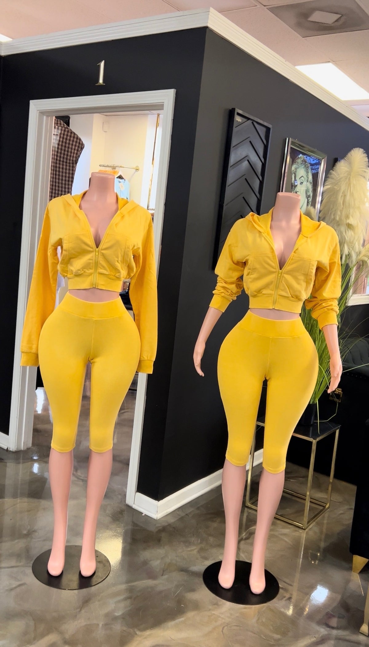 Sweater Weather 2PC Capri Set