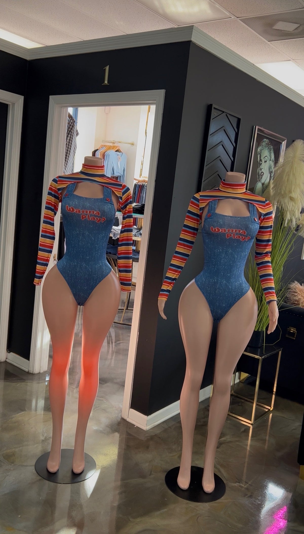 Playtime Is Over 2PC Costume Set