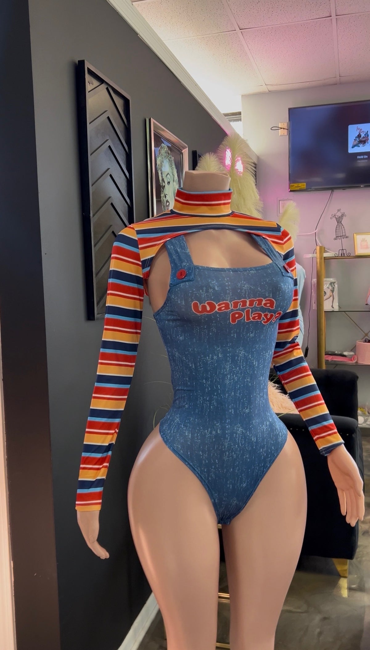 Playtime Is Over 2PC Costume Set