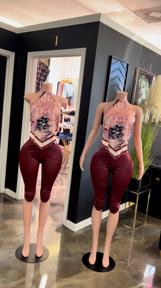 Cali Strapless top