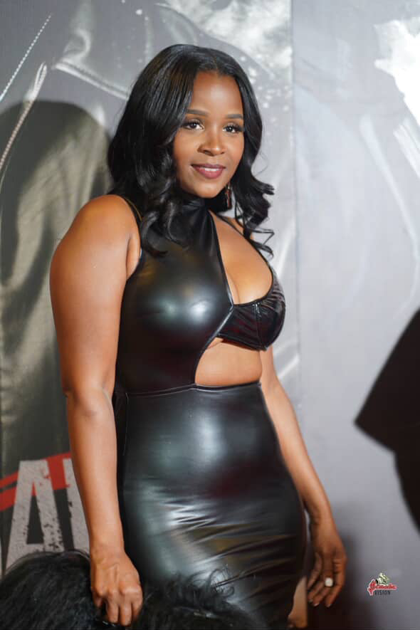 Thee Girl Leatherette Dress