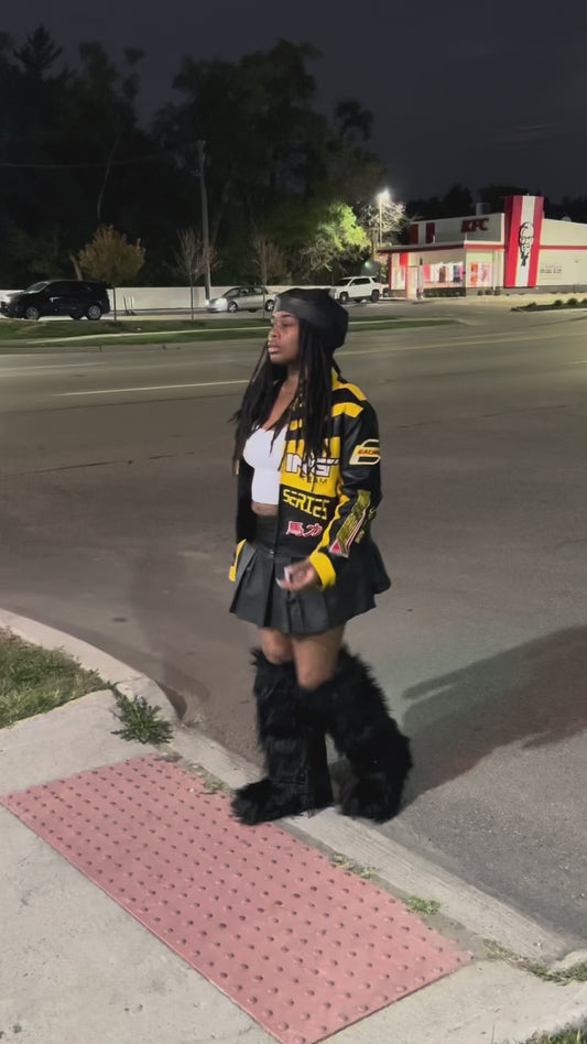 Lexi Leather High Rise Skirt