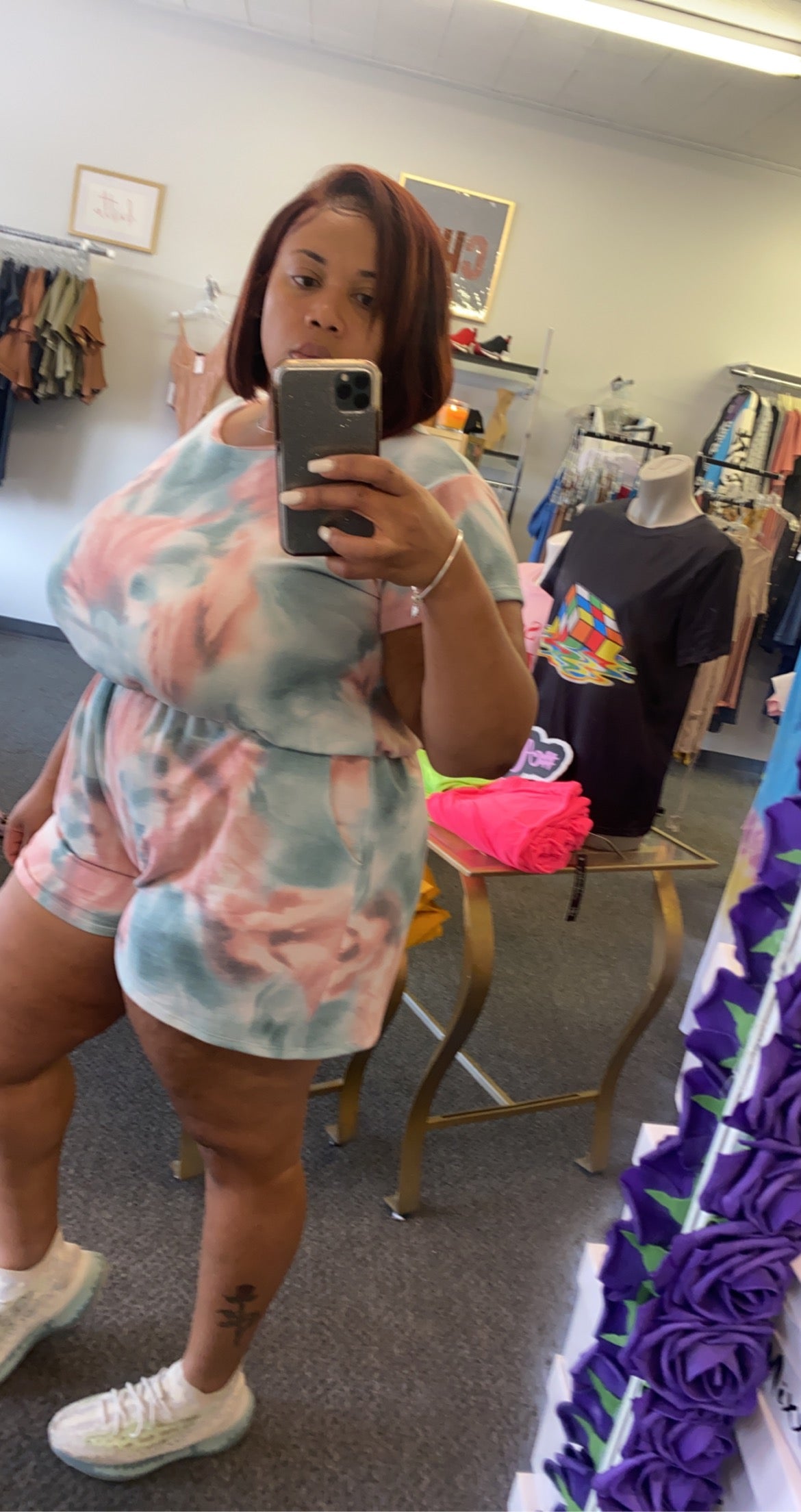 On a cloud romper Plus